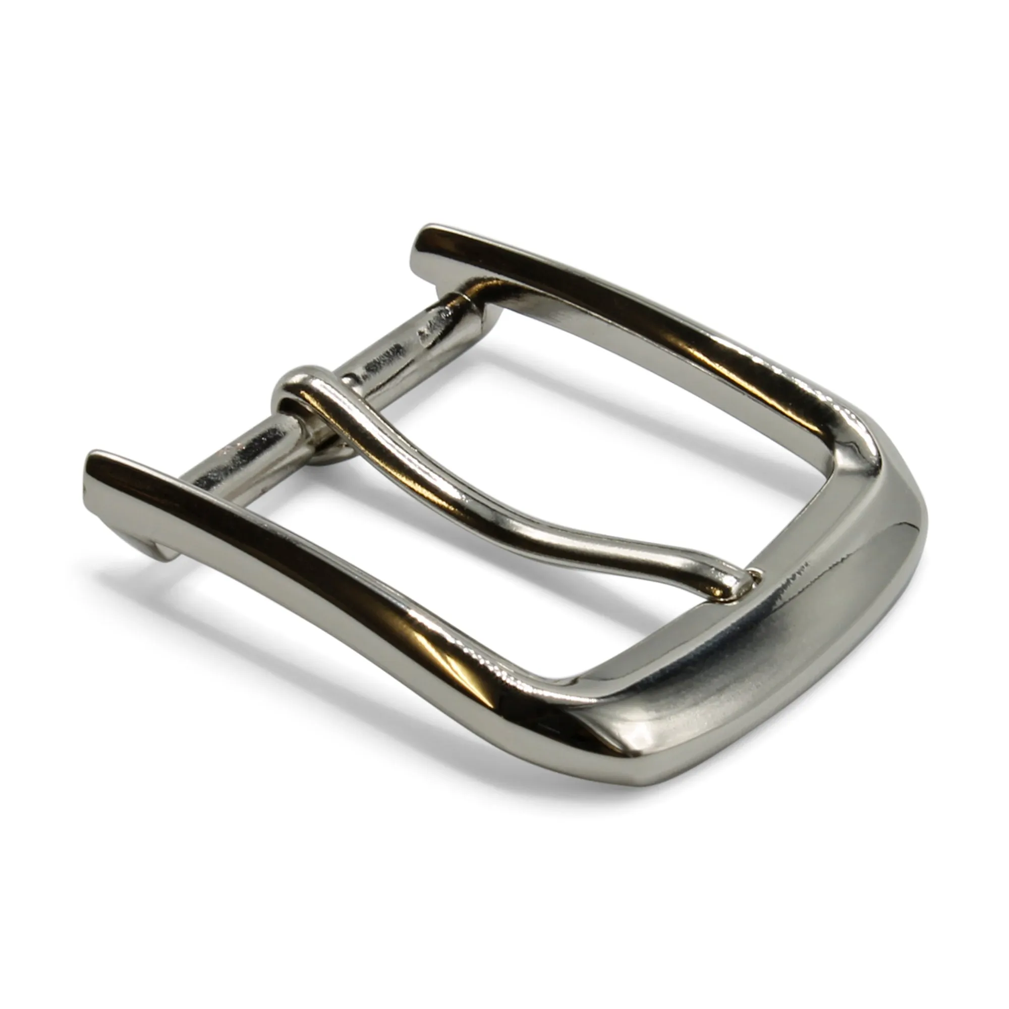 Bevelled Octagonal Prong Buckle 30mm