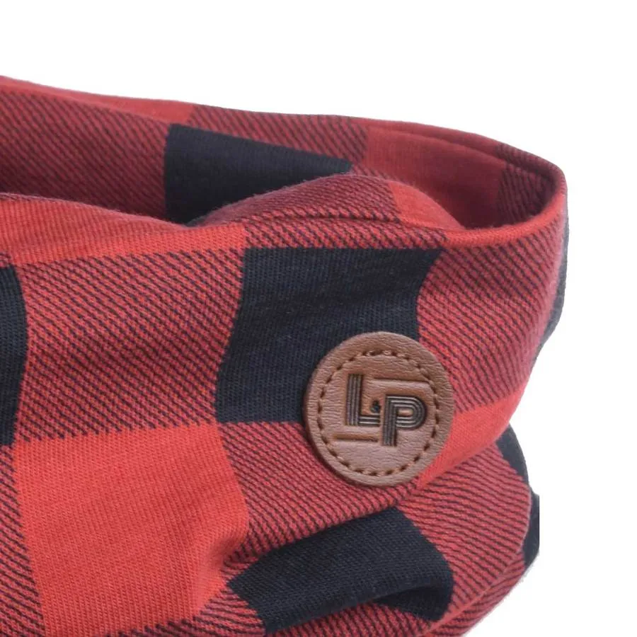 Cotton Infinity Scarf - Buffalo Plaid