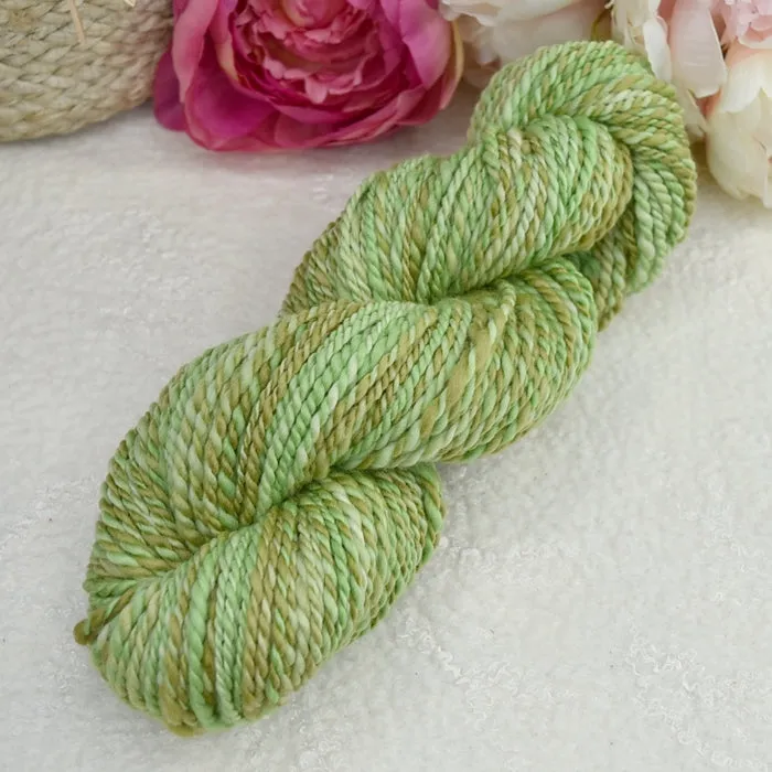 Hand Spun Tasmanian Merino Wool Chunky Yarn in Daintree 12989