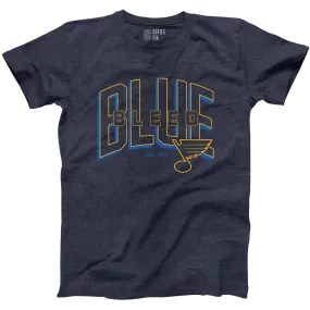 SERIES SIX BLEED BLUE NAVY SHORT SLEEVE