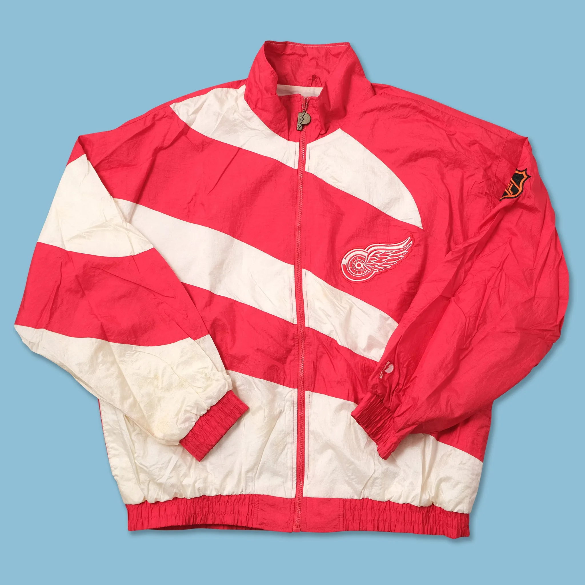 Vintage Detroit Red Wings Track Jacket XLarge
